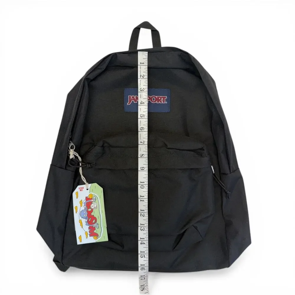 JanSport SuperBreak One Backpack Black School Bookbag JS00T501 Lightweight New